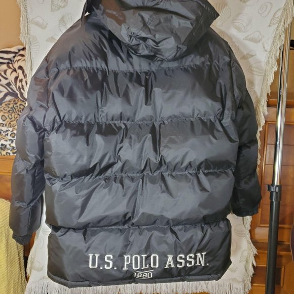 Vintage US POLO ASSN. Men’s Hooded Jacket Arctic R - Picture 2 of 5